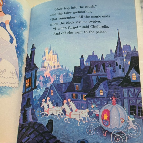 Walt Disney’s Cinderella Hardcover Picture Book - Picture 10 of 13